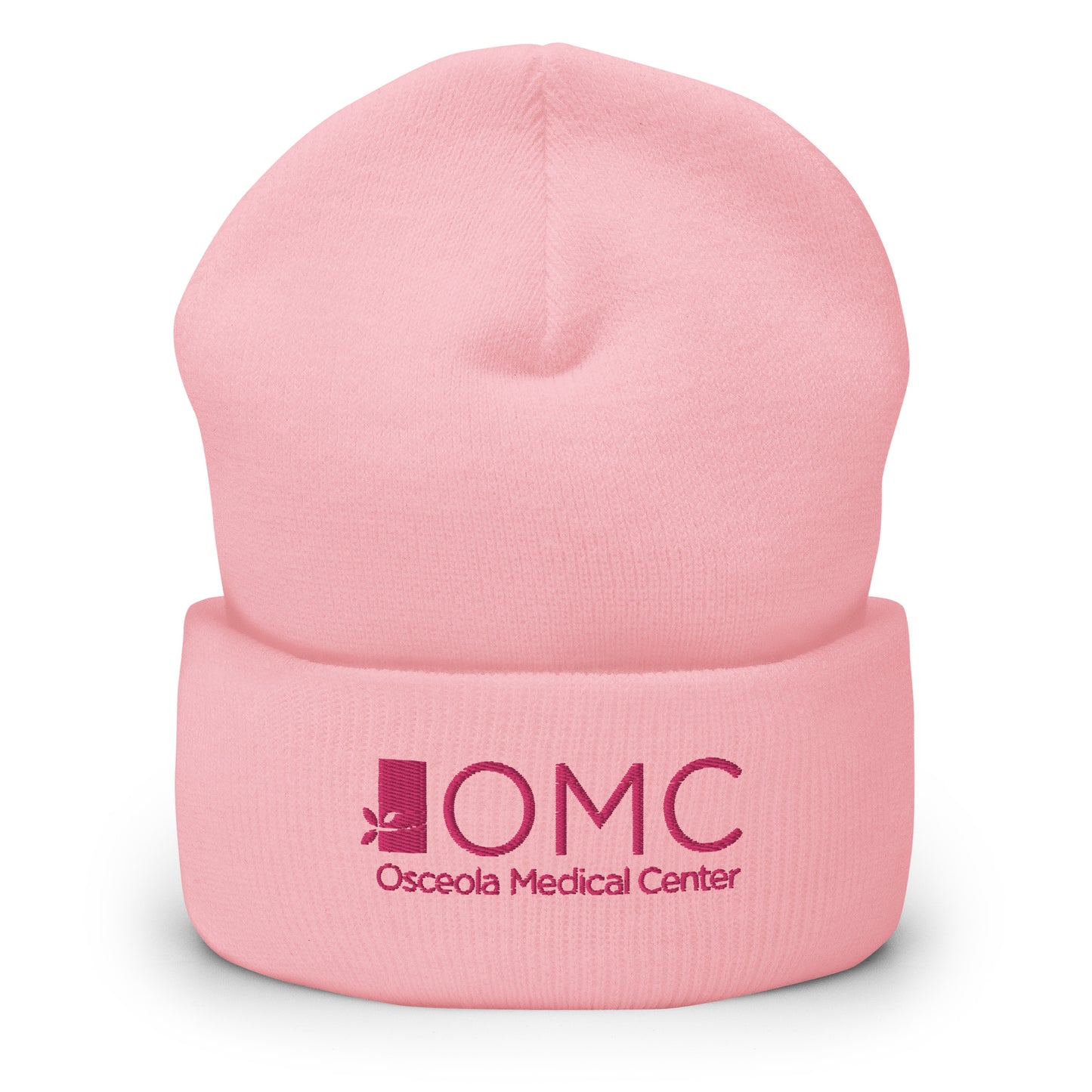 Pink OMC Cuffed Beanie