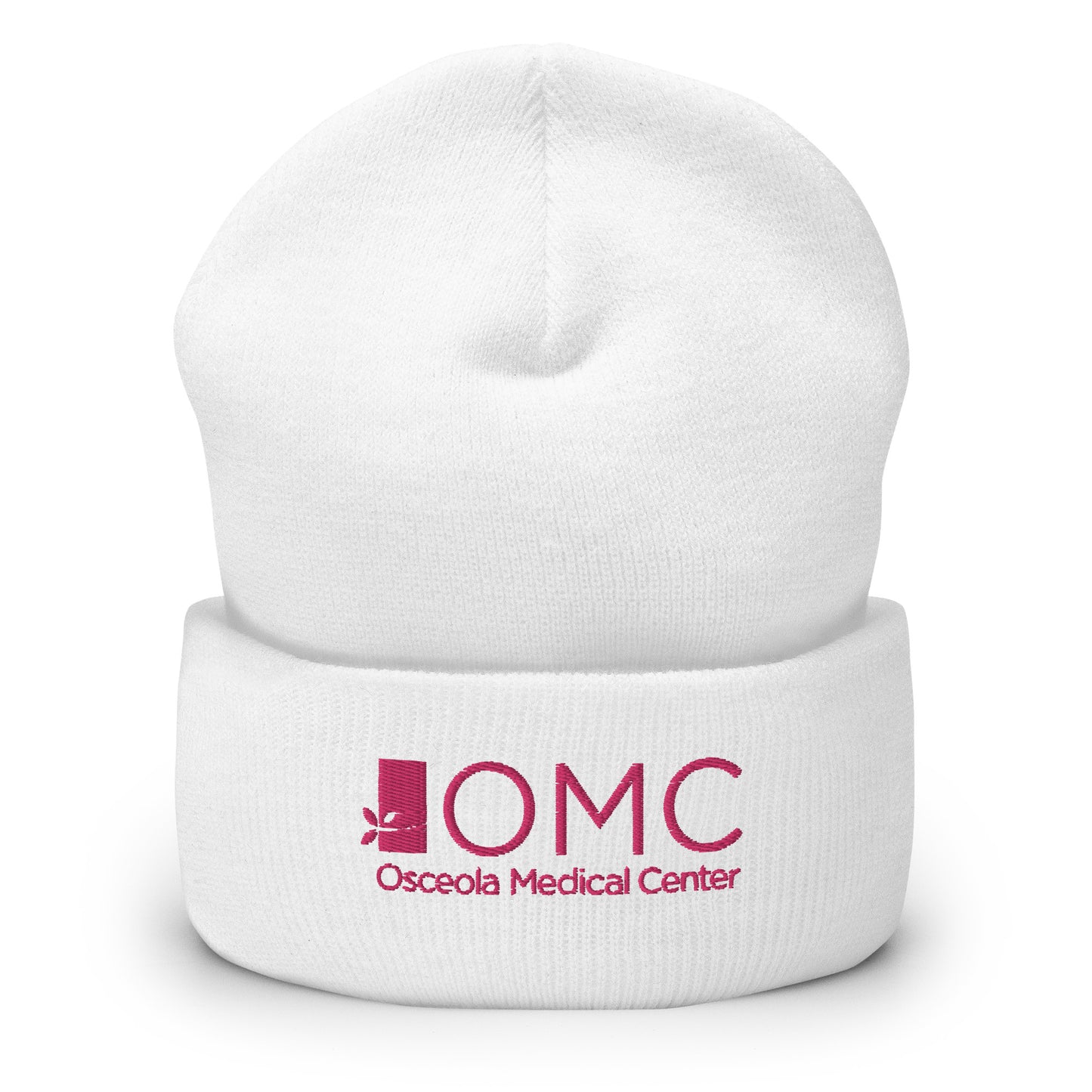 Pink OMC Cuffed Beanie