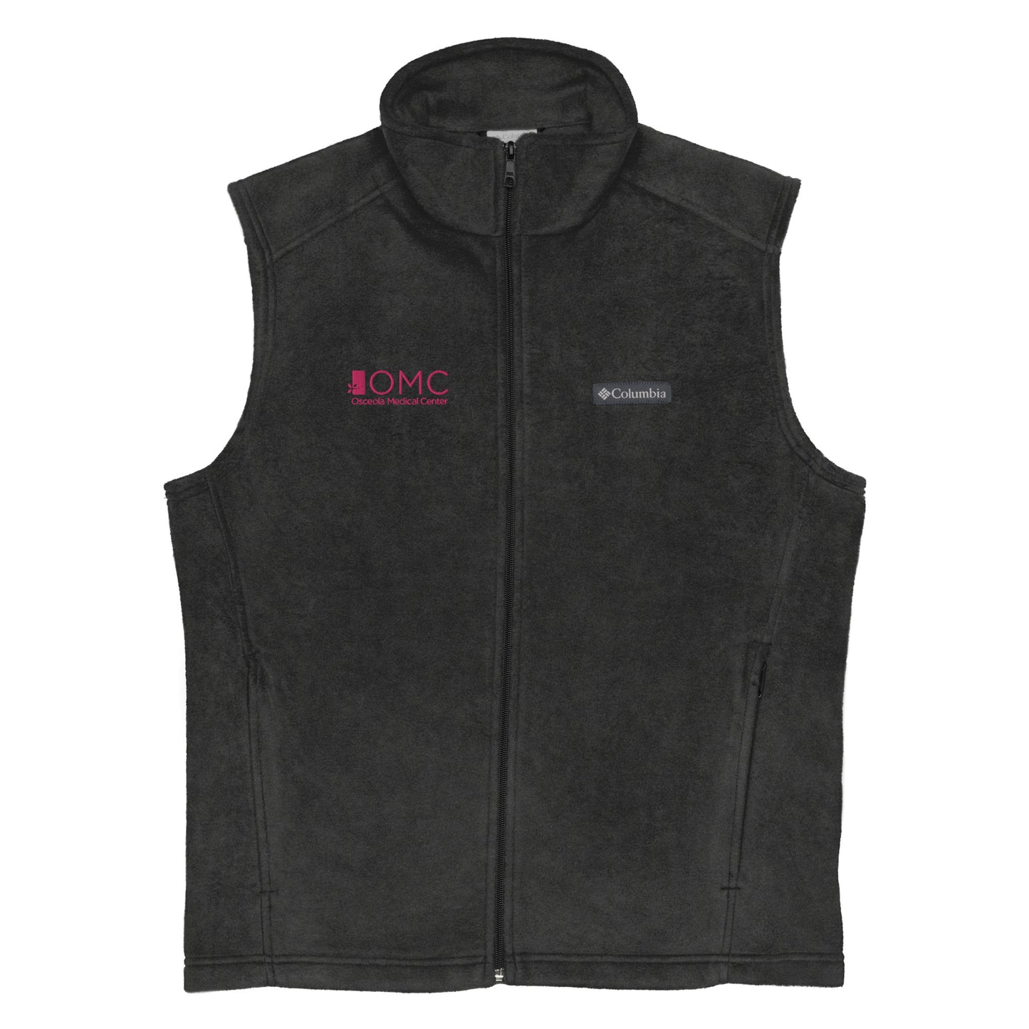 Pink OMC Men’s Columbia fleece vest