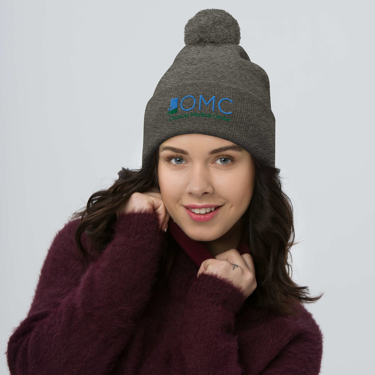 OMC Pom-Pom Beanie