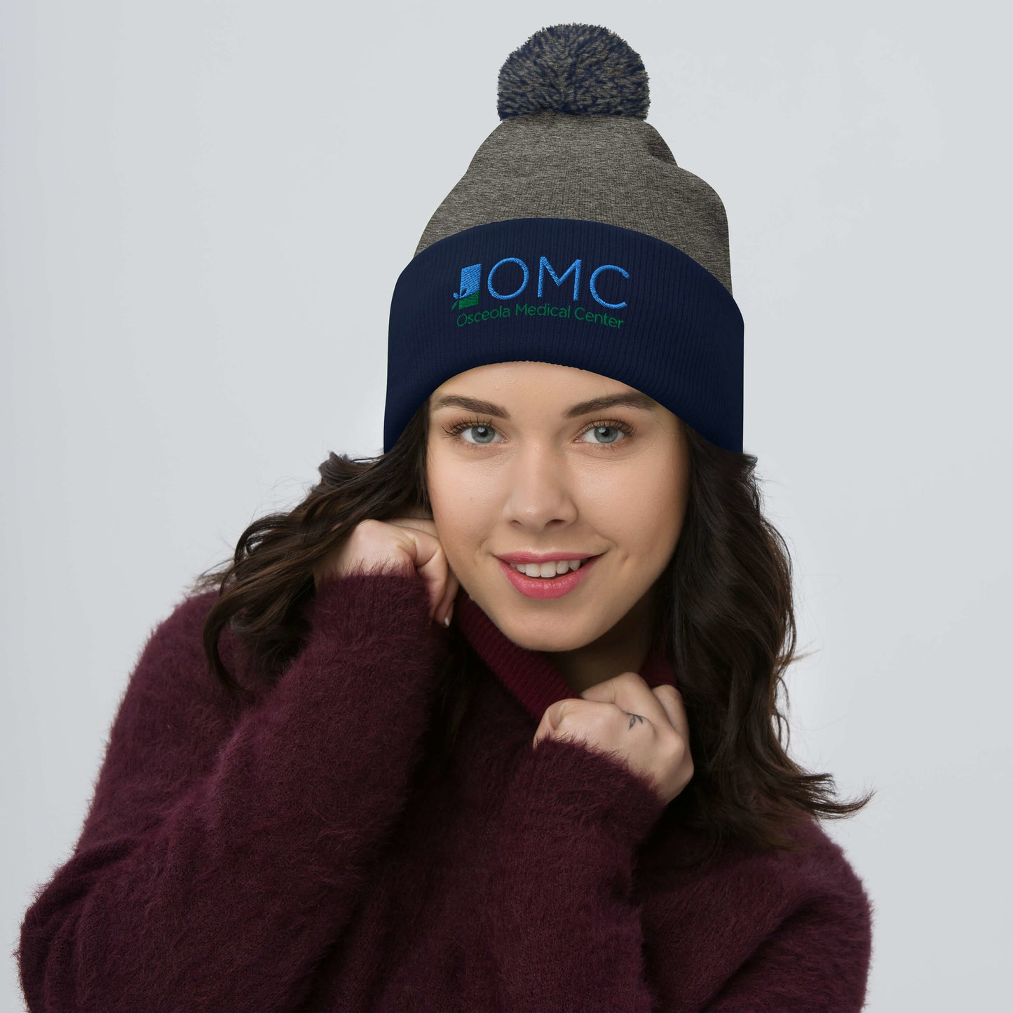 OMC Pom-Pom Beanie