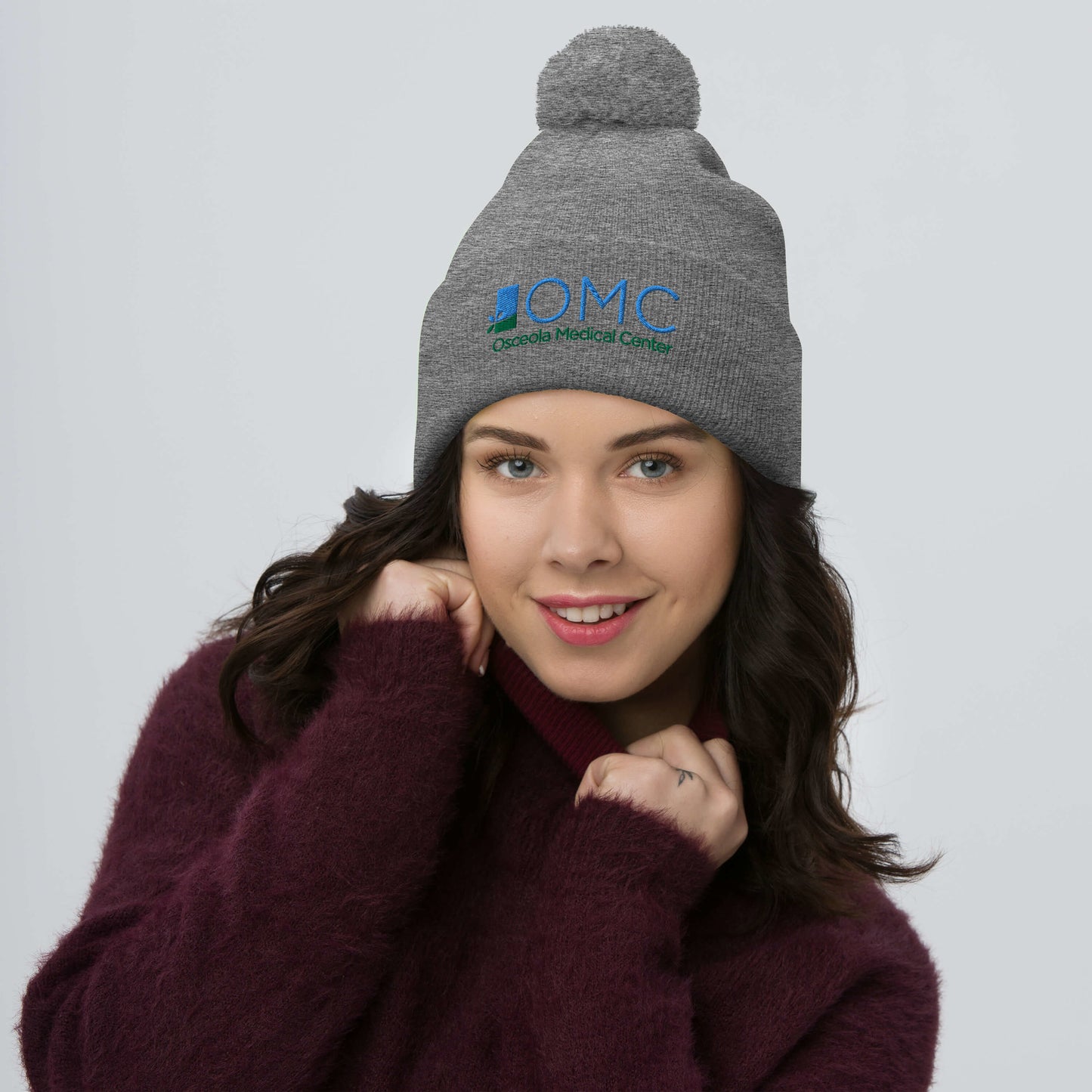 OMC Pom-Pom Beanie