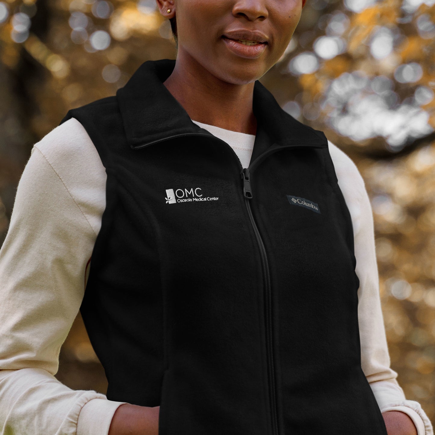 OMC Women’s Columbia fleece vest