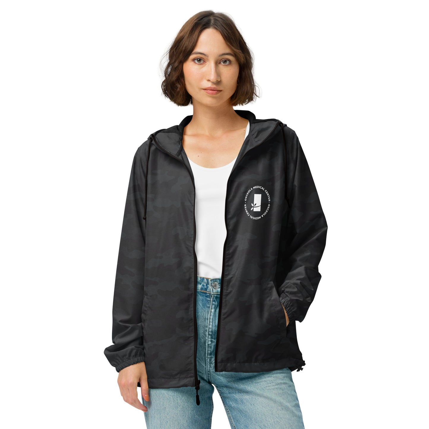 OMC lightweight zip up windbreaker